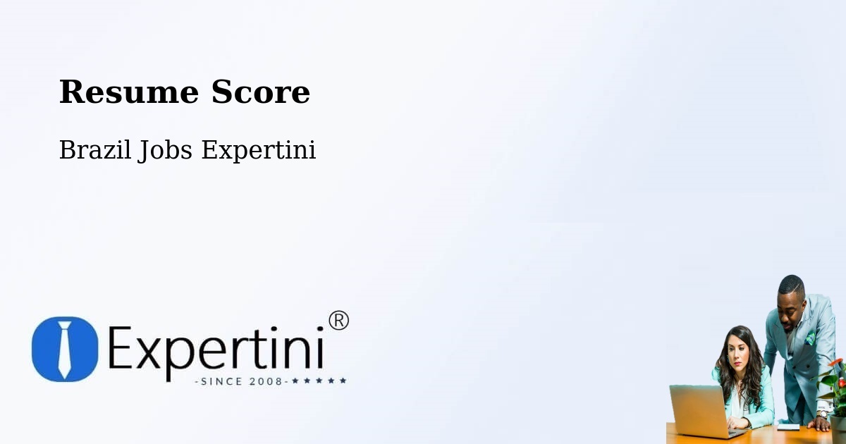 Resume Score & Job Description Match Tool – Amapá - Brazil Jobs Expertini